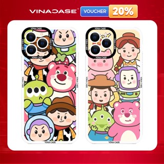 Ốp lưng Vina Case Vsmart Joy 1/Joy 2+/Active 3/Live/.....dẻo trong in hình Lotso BST2 (không in viền camera)