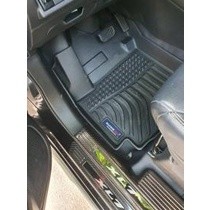 Thảm lót sàn xe ô tô Suzuki XL7 ( 3 hàng ghế) Nhãn hiệu Macsim chất liệu nhựa TPV cao cấp màu đen