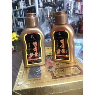 Gội là đen thảo dược hàn quốc 100ml*2