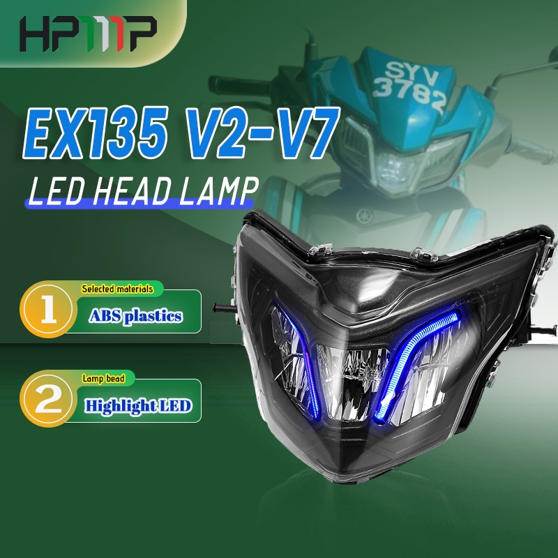 Thanh Đèn Pha LED LC135 V2 V3 V4 V5 V6 V7 Chuyên Dụng Cho Xe YAMAHA LC135 V2 ~ V7 EX 135