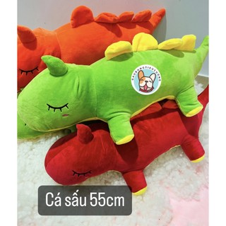 Gấu bông cá sấu 60cm, thú nhồi bông cá sấu đáng yêu cao cấp chất lượng việt nam