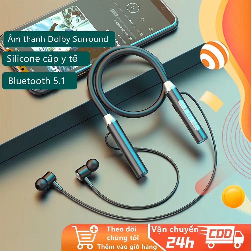 Tai Nghe Nhét Tai Không Dây Bluetooth 5.0 Có Mic Giảm Tiếng Ồn Chất Lượng Cao