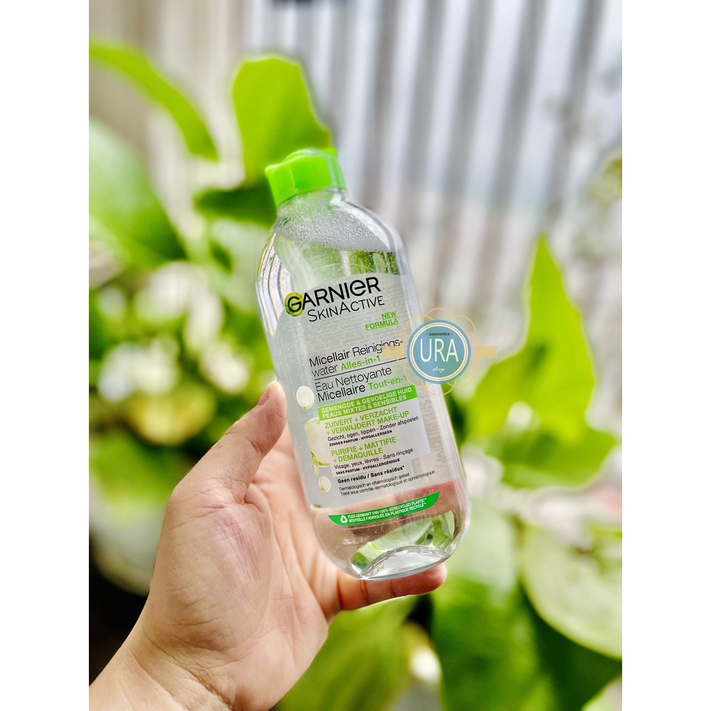 Nước tẩy trang Garnier Micellar Water các màu