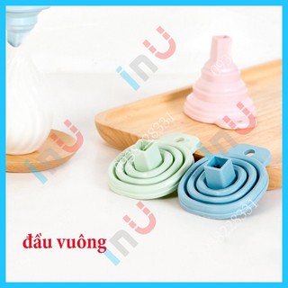 HCM - Phễu Silicon đổ dầu ăn gấp gọn tiện lợi