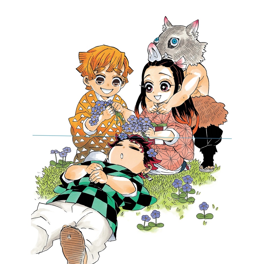 Sách - Artbook Thanh Gươm Diệt Quỷ - Trải Mấy Tinh Sương - Bìa Cứng