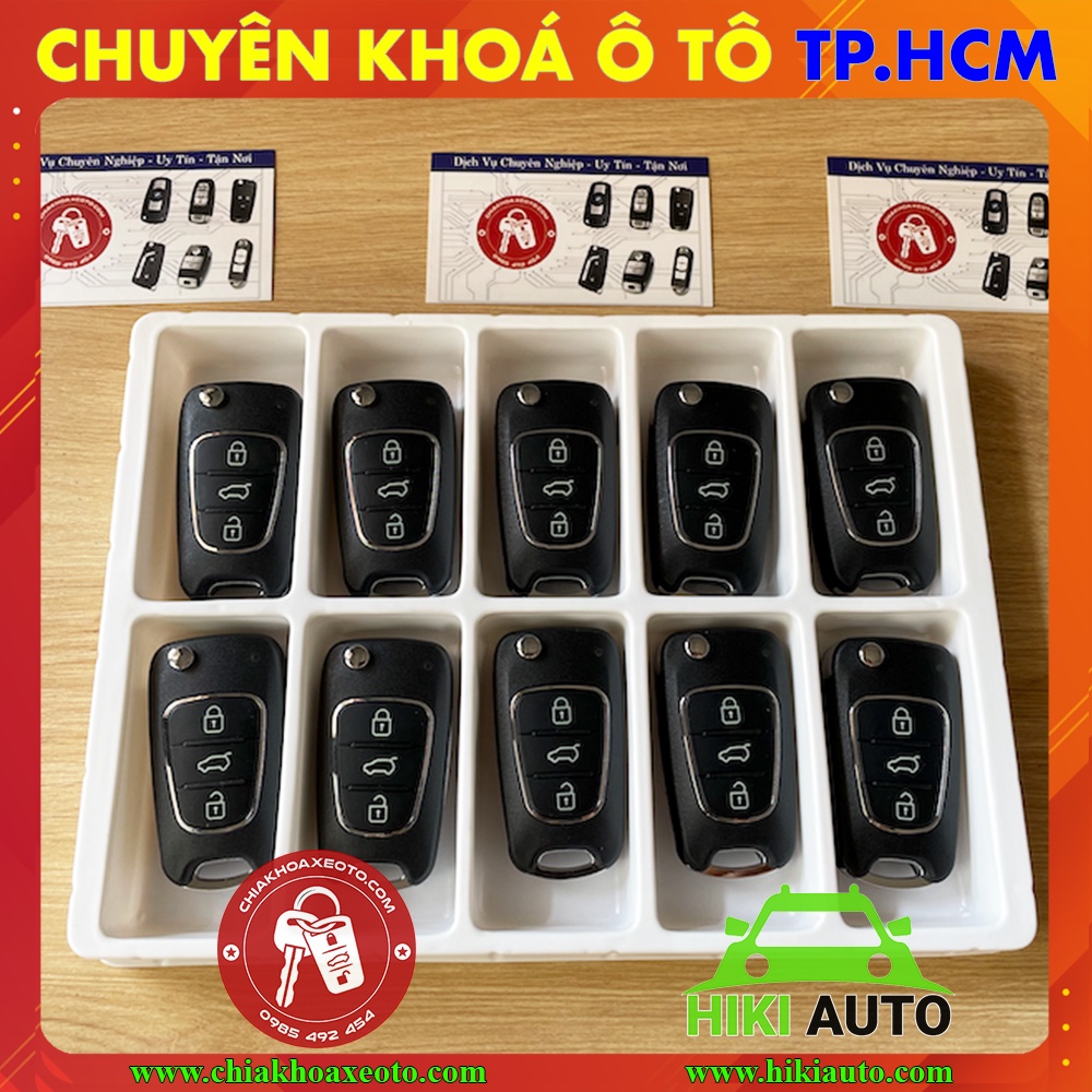Chìa khoá gập Toyota Vios 2006-2023, Chìa khoá gập tiện lợi và sang trọng đầy đủ tính năng như chìa zin