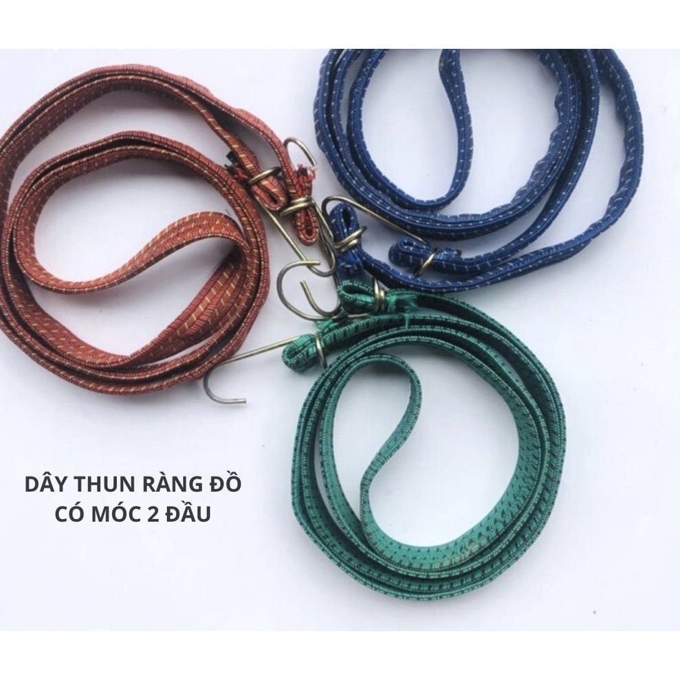 Dây ràng - Dây thun chằng đồ có móc 2 đầu