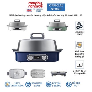 Nồi hấp đa năng thương hiệu cao cấp Morphy Richards MR1168