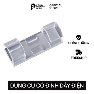 Dụng cụ cố định dây điện trong nhà trong suốt tiện lợi Ponny Premium Home