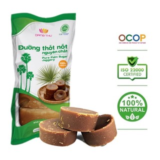 Đường thốt nốt nguyên chất đăng thư - viên 1kg