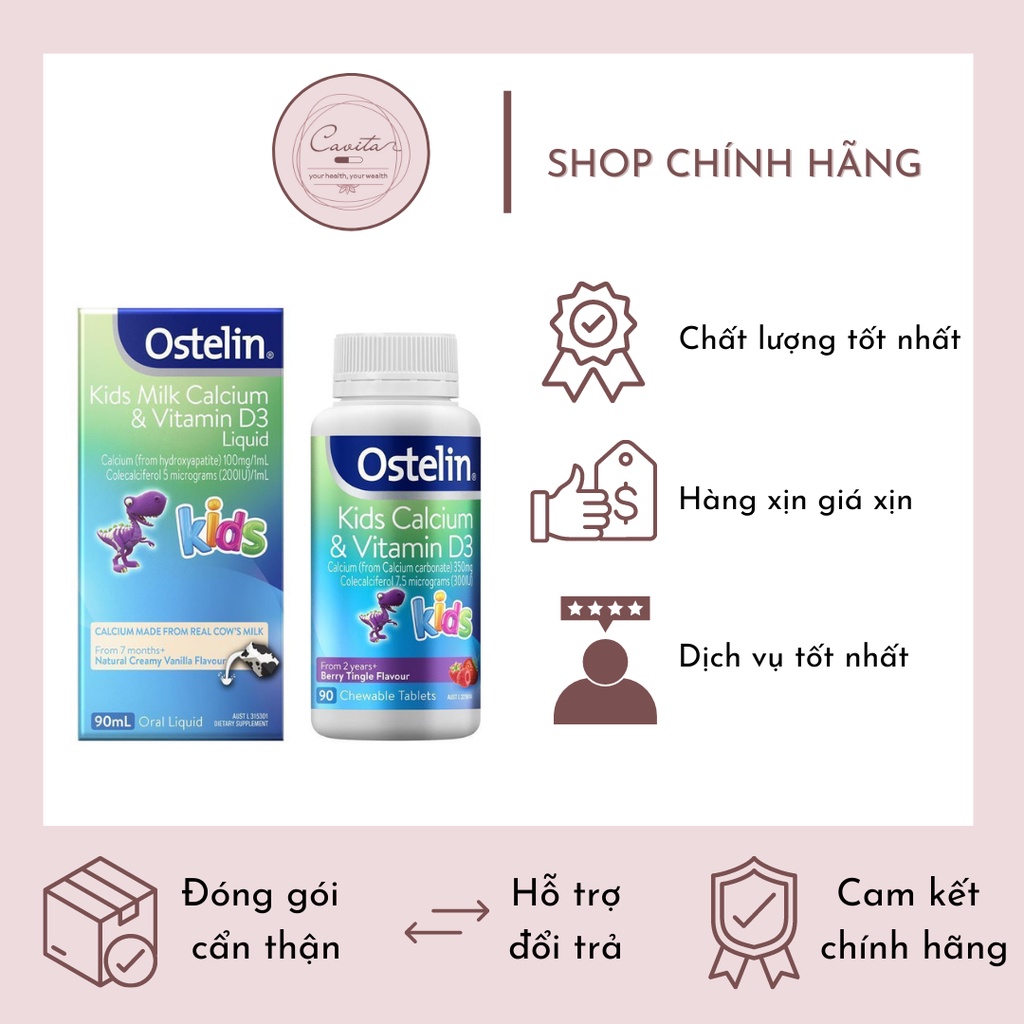 Viên & Nước Canxi khủng long
