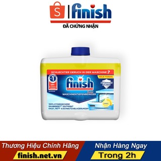 Dung dịch vệ sinh máy, tẩy cặn máy rửa chén bát Finish - Hàng châu âu - Finish chính hãng