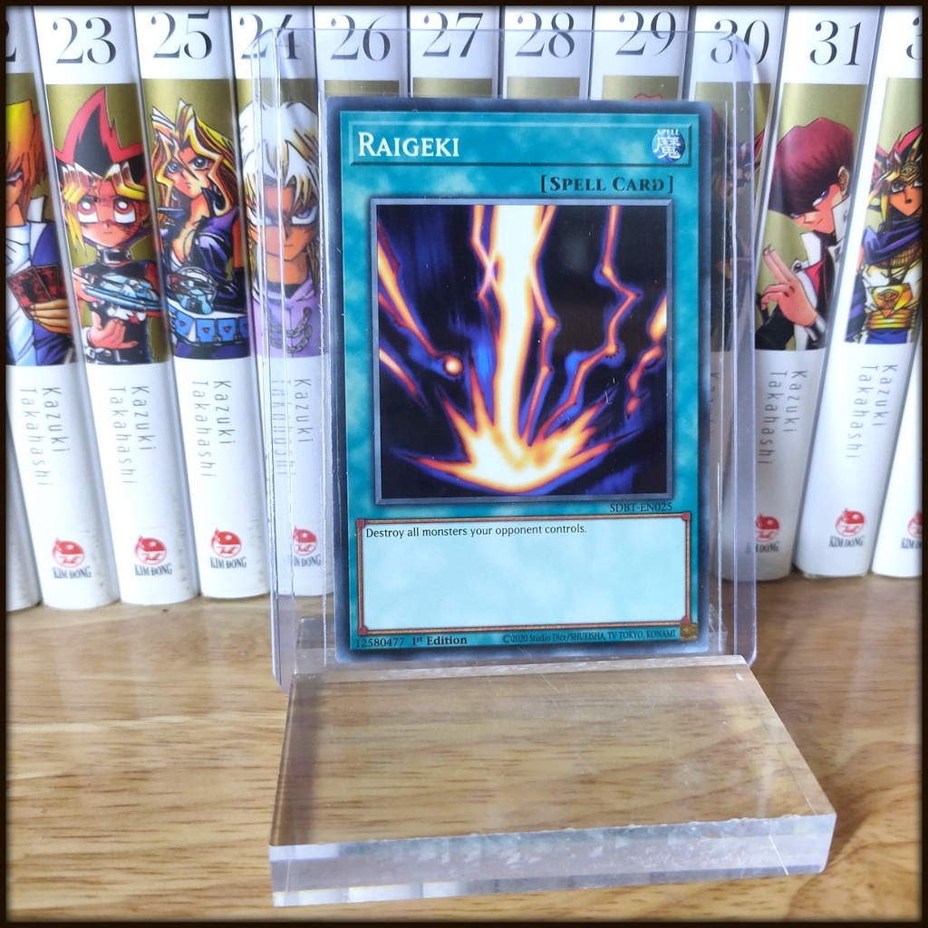 Thẻ bài Yugioh Chính Hãng Raigeki – Common