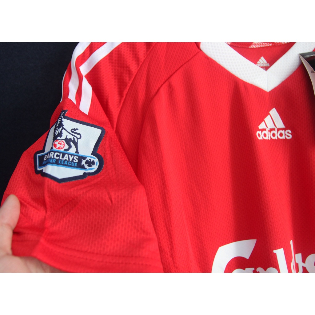 Bộ áo đấu Liverpool 2008 classic -  màu đỏ huyền thoại