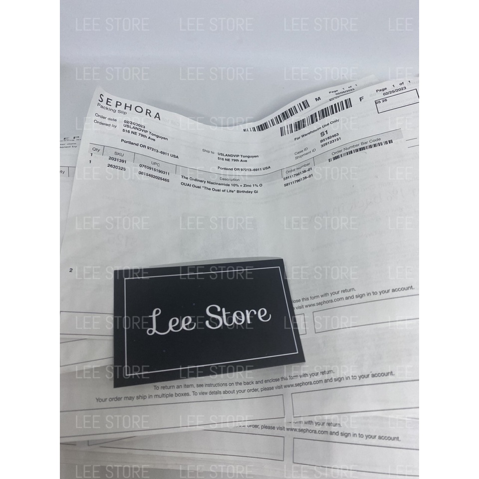 Set gội xả tóc 4 món Ouai mini birthday  chuẩn Sephora 2023