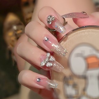 (ảnh thật) Cặp Charm Đá Cao Cấp Đính Móng 5F