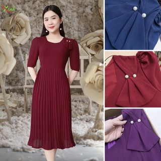 Đầm Xòe Dập Ly Siêu Sang Trọng DL853 DL854 DL863