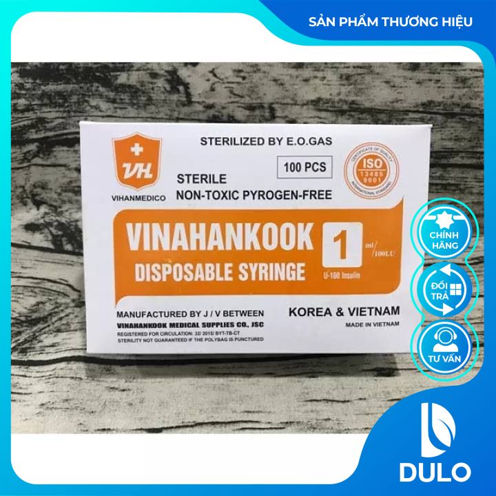 Bơm tiểu đường Vinahankook 1ml/100 I.U