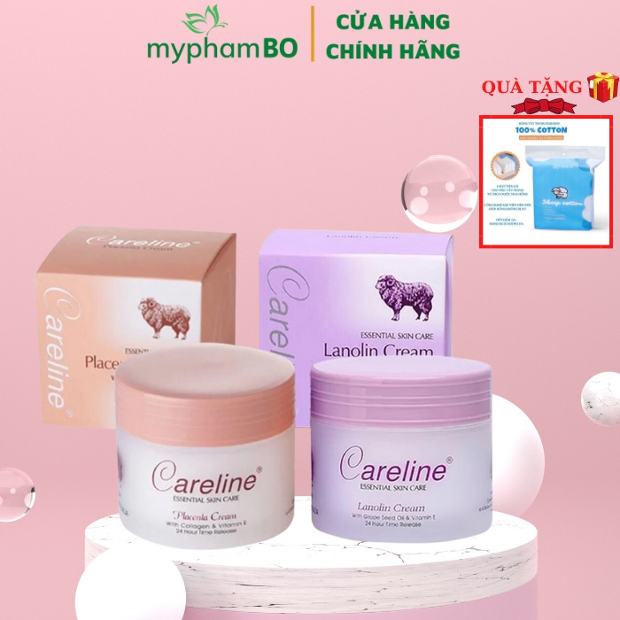 [ Kem Dưỡng Da Mỡ Cừu CARELINE Lanolin Cream] Kem Dưỡng Da Mỡ Cừu Lanolin Cream 100ml-Úc