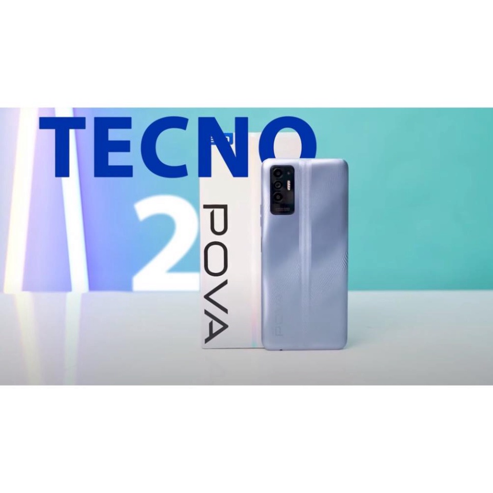 Điên thoại Gaming Tecno Pova 2 siêu pin 7000mAh siêu cấu hình đầy đủ phụ kiện nguyên seal, bảo hành 12 tháng