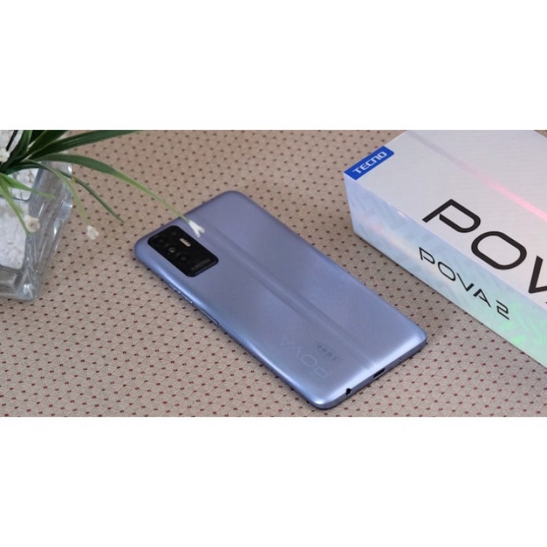 Điên thoại Gaming Tecno Pova 2 siêu pin 7000mAh siêu cấu hình đầy đủ phụ kiện nguyên seal, bảo hành 12 tháng