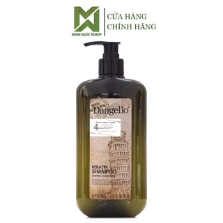 Dầu gội phục hồi siêu mượt Dangello Keratin 500ML chính hãng