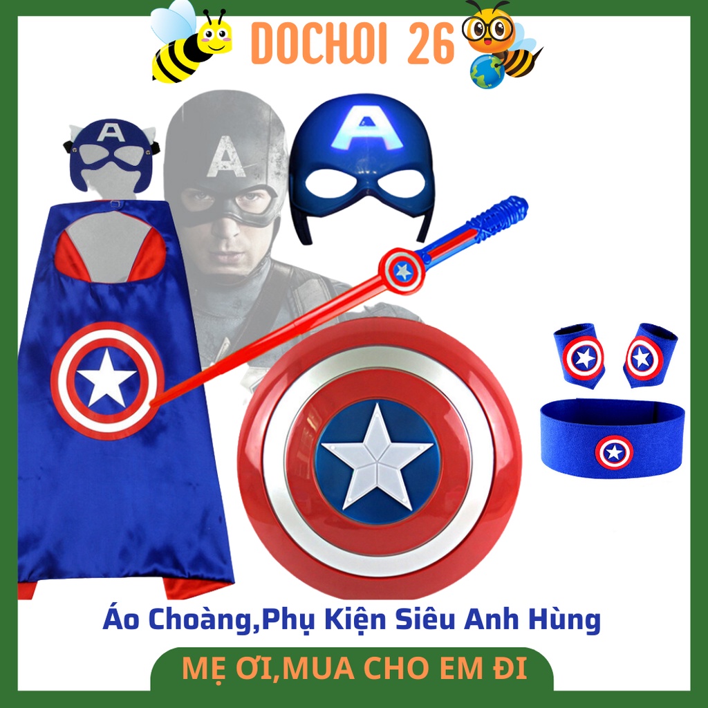 Bộ Đồ Cosplay Siêu Anh Hùng Và Phụ Kiện,Bộ Đồ Chơi Hóa Trang Siêu Nhân Độc Đáo,Đồ hóa trang Halloween Sinh Nhật