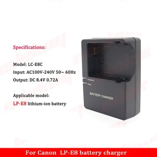 Bộ sạc Pin Canon LP-E8 máy ảnh Canon EOS 550D EOS600D EOS650D EOS700D