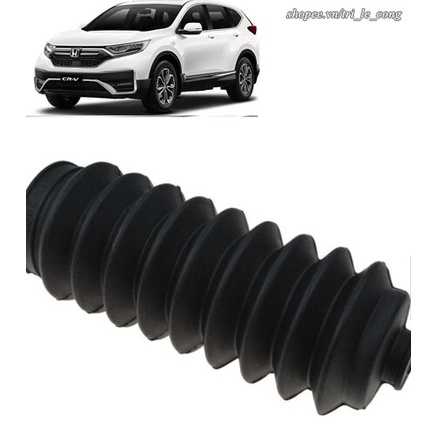 Bộ 2 cao su CRV 7 chỗ Chụp bụi thước lái trước xe hơi ô tô Honda CR-V bảo vệ hệ thống treo chống bùn đất nước bẩn