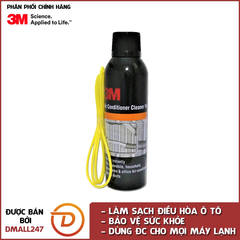 Chai xịt vệ sinh hệ thống điều hòa ô tô 3M 3M-ACC
