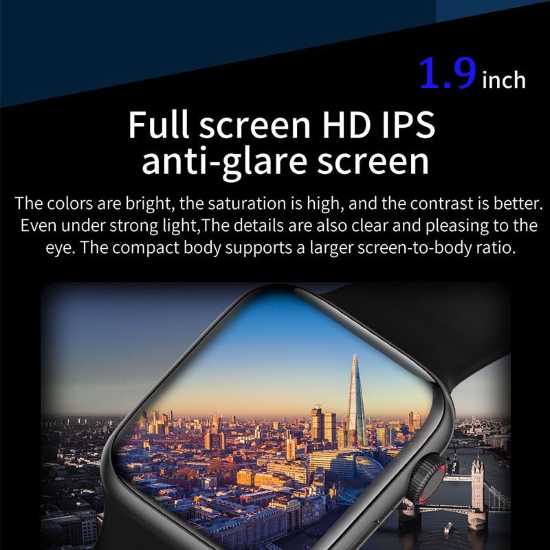 Samsung Đồng Hồ Thông Minh Smart Watch Series 8 Bản Quốc Tế. Màn To Viền Siêu Mỏng Cạnh Vuông Sang Trọng Nghe Gọi | BigBuy360 - bigbuy360.vn