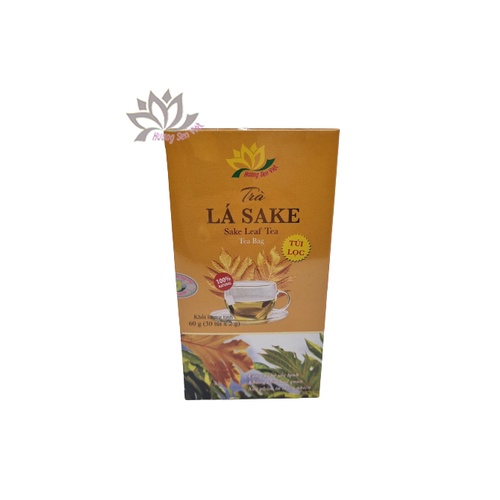 TRÀ LÁ SAKE TÚI LỌC HỘP 60GR - CTY HƯƠNG SEN VIỆT