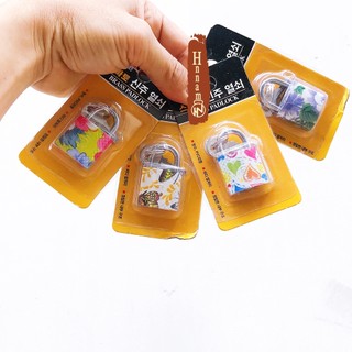 Ổ Khóa Vali Japan 25mm Họa Tiết Siêu Dễ Thương - Sản Phẩm Bảo Vệ Đồ Dùng Với Thiết Kế Thời Trang và Chất Lượng Kim Loại