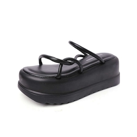 Xăng đan phong cách tiên nữ đi bên ngoài đế dày