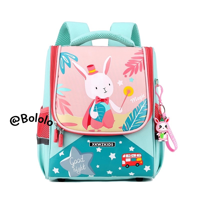 Bololo Ba Lô Đeo Vai Đi Học Cỡ Lớn Kiểu Hoạt Hình Tia Chớp Kiểu Hàn Quốc Dễ Thương Cho Bé