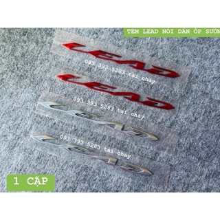Tem nổi lead đời mới