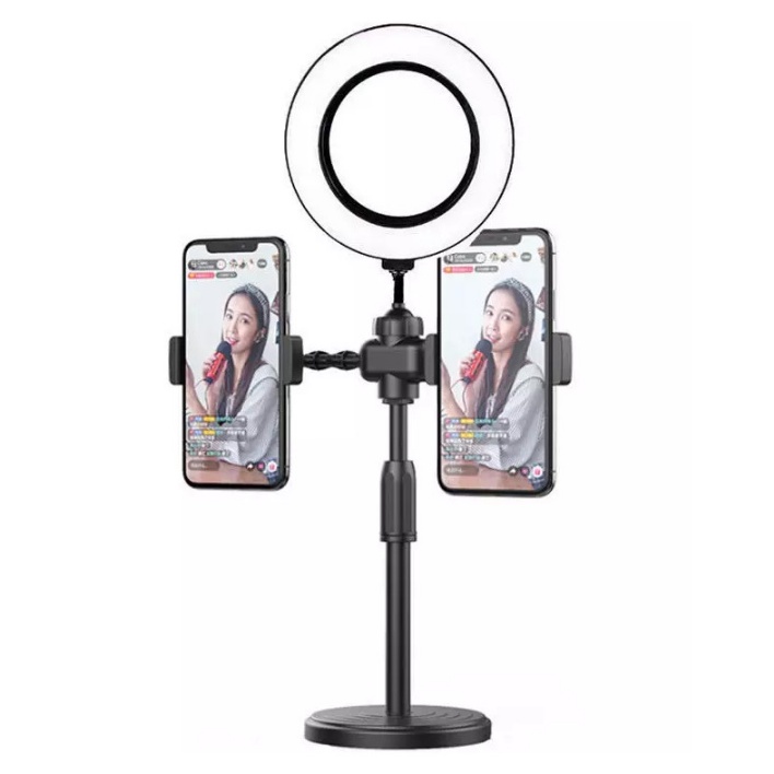 Đèn Livestream Để Bàn 2 Kẹp