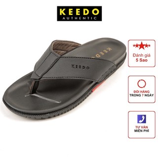 Dép xỏ ngón nam hàng hiệu KEEDO TN6121, Mẫu mới hàng đẹp siêu bền