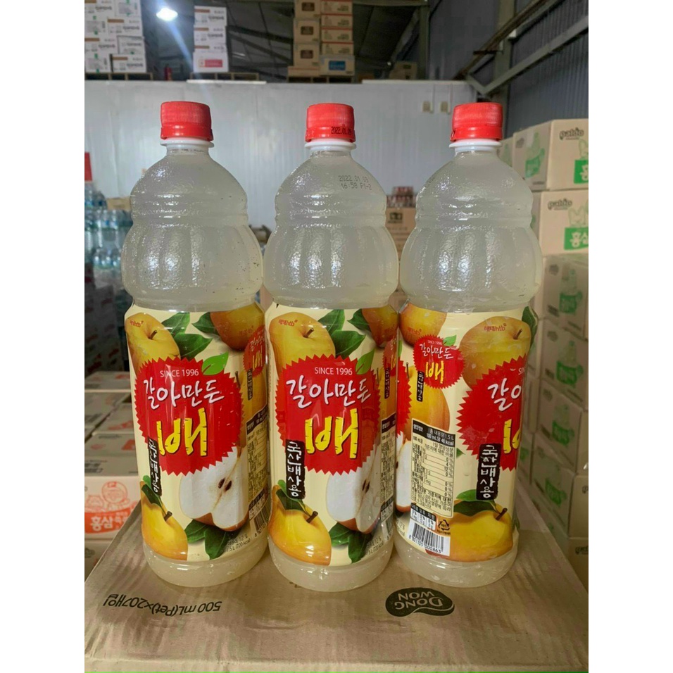 Nước ép lê HAITAI 1,2L HÀN QUỐC 갈아만든배