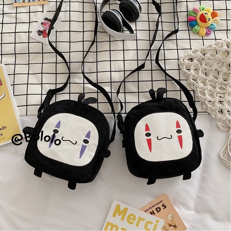 Bololo Mới Túi Đeo Chéo Hình Búp Bê Nhồi Bông Phong Cách Harajuku Nhật Bản Dễ Thương