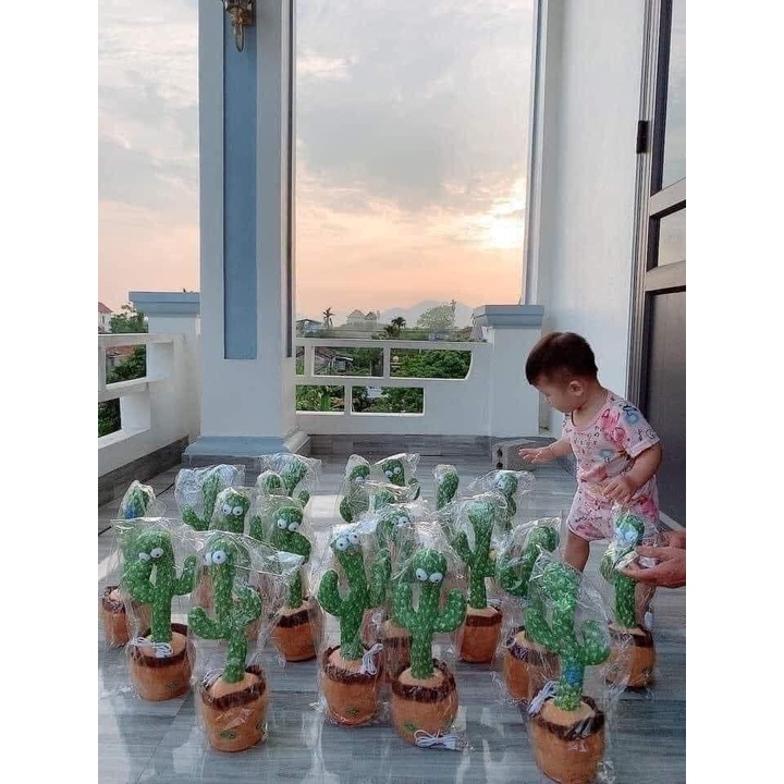 Cây Sương Rồng Nhảy Múa Phát Ra Âm Thanh Vui Nhộn Cho Bé