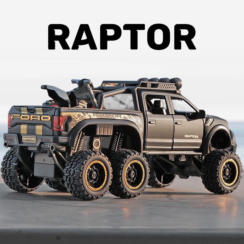 Mô Hình Xe Hơi Ford F150 Raptor Bằng Hợp Kim Tỉ Lệ 1: 28