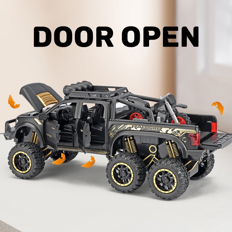 Mô Hình Xe Hơi Ford F150 Raptor Bằng Hợp Kim Tỉ Lệ 1: 28