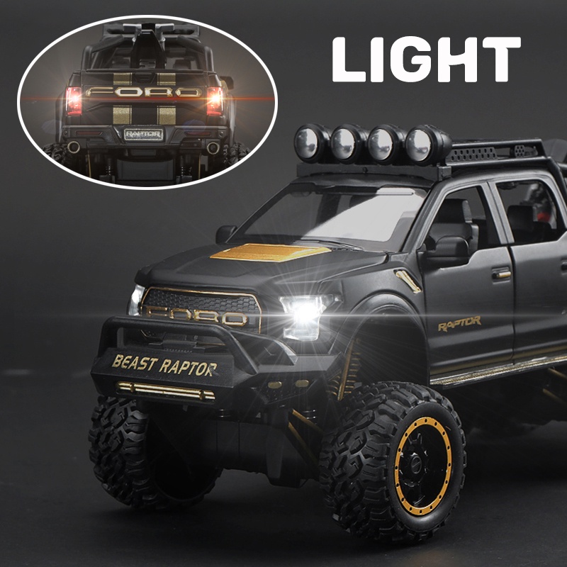 Mô Hình Xe Hơi Ford F150 Raptor Bằng Hợp Kim Tỉ Lệ 1: 28