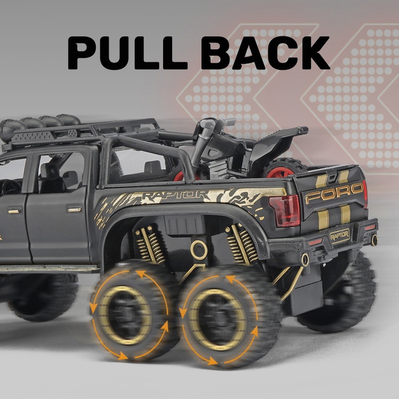 Mô Hình Xe Hơi Ford F150 Raptor Bằng Hợp Kim Tỉ Lệ 1: 28