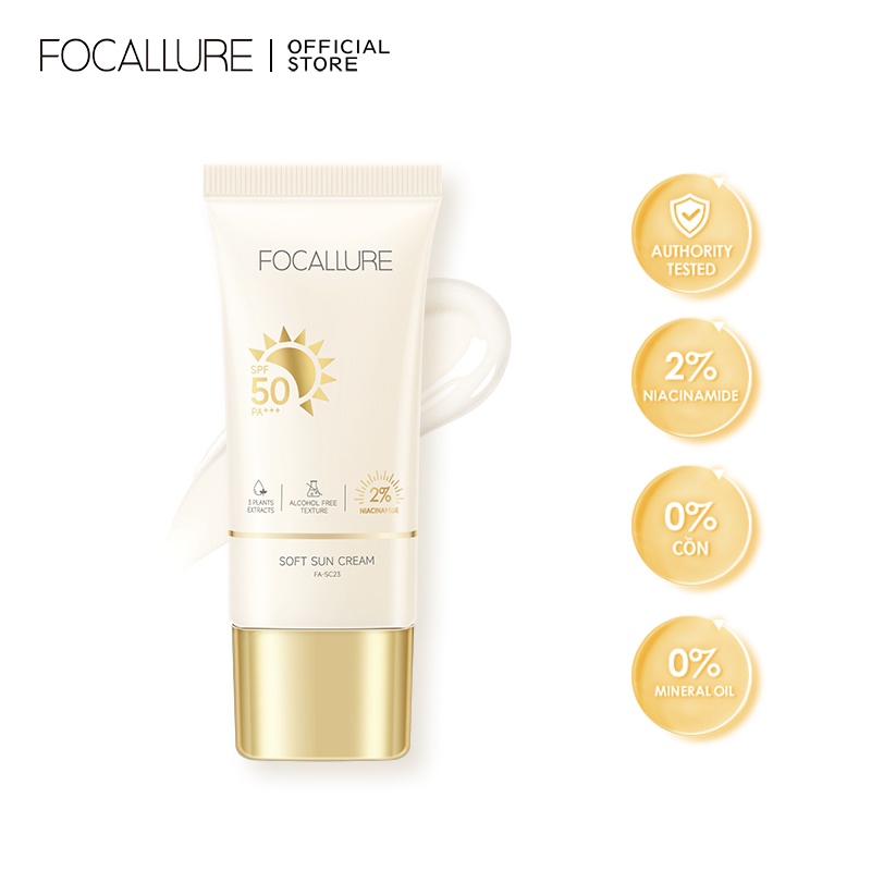 Bộ Son Môi FOCALLURE 50g Chống Nắng Dạng Xịt Tiện Dụng