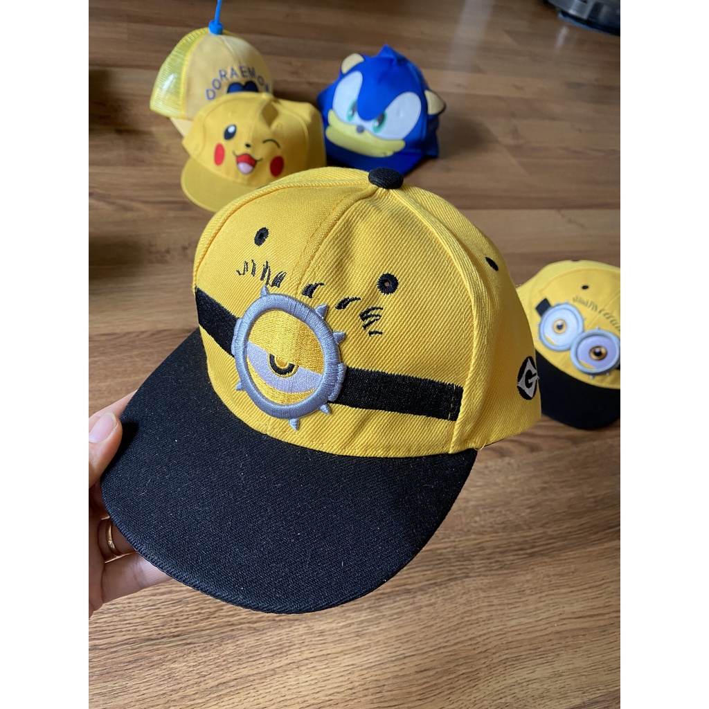 Mũ nón hiphop Minion thêu nổi