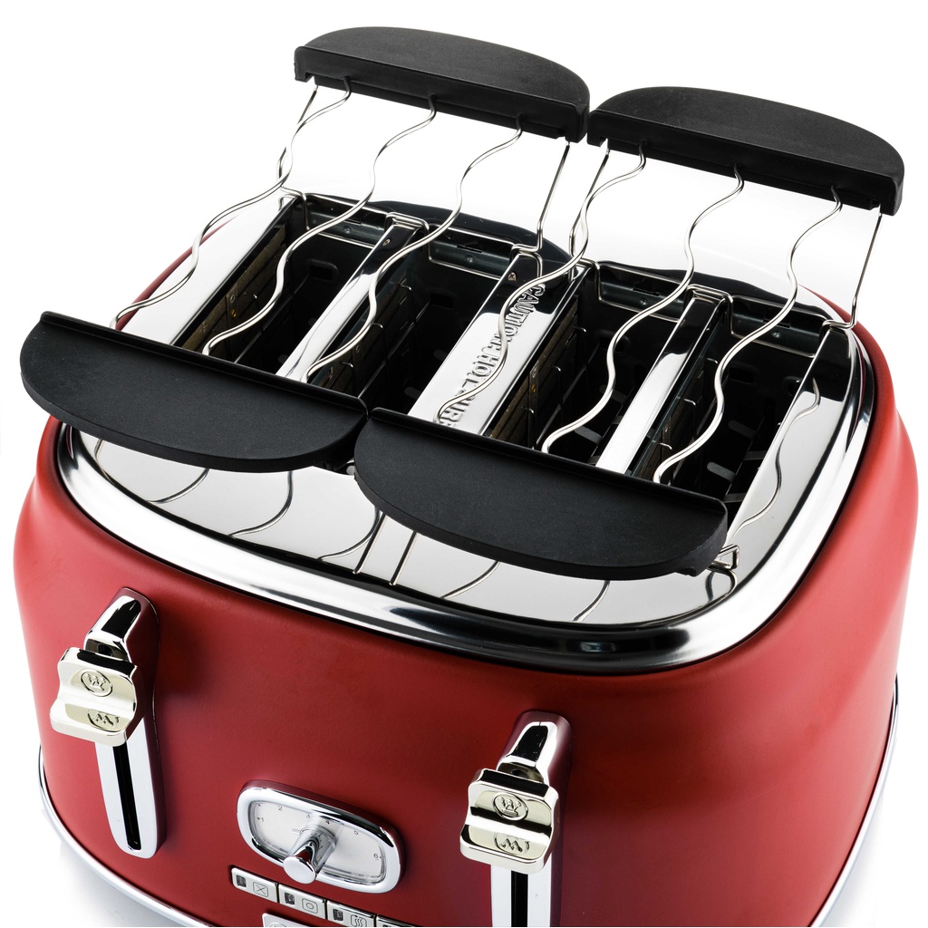 Máy nướng bánh mì 4 lát Westinghouse Retro Series WKTTB809 nướng nhanh 1750w