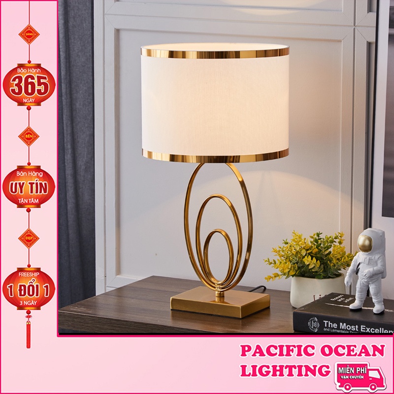 Đèn Bàn Phòng Khách ♥️POC♥️ Đèn Ngủ Hiện Đại MT567 Tặng Kèm Bóng LED 3W Kingled Bảo Hành 2 Năm Đổi Mới