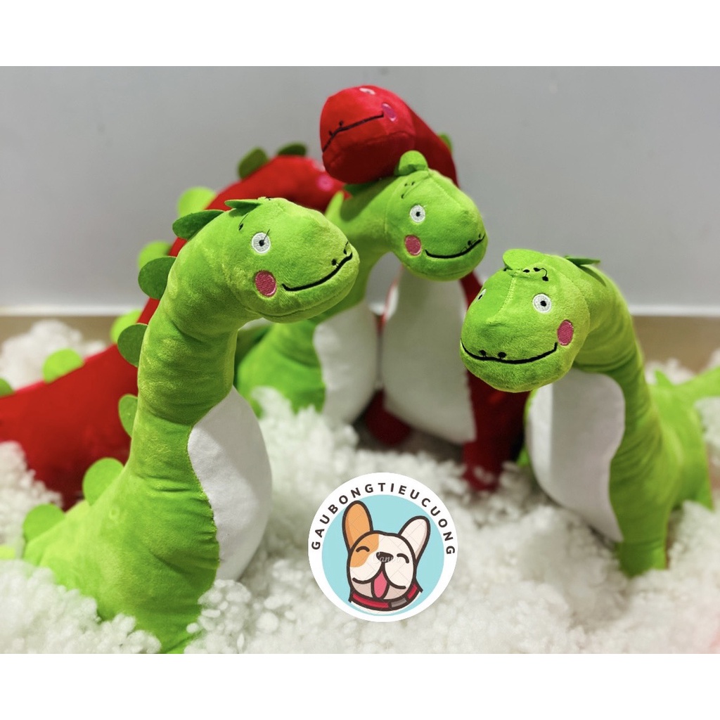 Gấu Bông Khủng Long 55cm, Khủng Long Nhồi Bông Mềm Mại Đáng Yêu Giá Rẻ